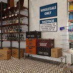 14" Deep x 48" Wide x 8" Height 1-Tier Wire Shelving Kit | NSF Commercial Storage Rack Unit