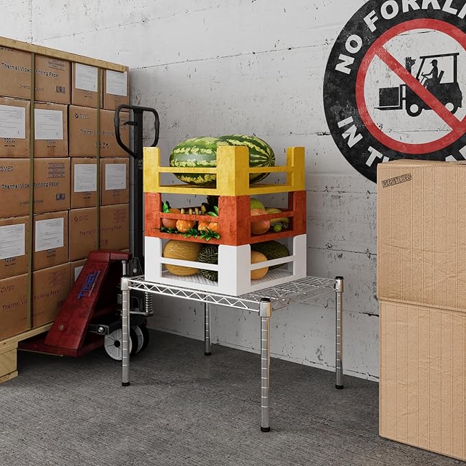 18" Deep x 24" Wide x 14" Height Wire Shelving Kit | 1-Tier | NSF Commercial Storage Rack Unit