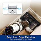 Tineco Floor ONE Stretch S6 Cordless Wet Dry Vacuum Cleaner, 180°Lay-Flat Smart Vacuum Mop, 40 Minutes Long Runtime 158℉ Flashdry Self-Cleaning, Dual-Sided Edge Cleaning Lightweight Floor Cleaner