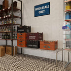 18" Deep x 60" Wide x 14" Height Wire Shelving Kit | 1-Tier | NSF Commercial Storage Rack Unit