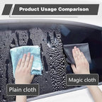10pcs Thickened Magic Cleaning Cloth, Magic Cleaning Glass Cloth, Streak Free Reusable Microfiber Rag for Car, Window, Mirror, Kitchen (30x30cm)