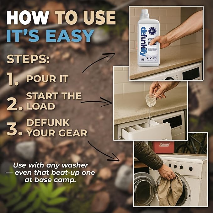 Laundry Detergent 62 Load/37.7 FlOz (2-Pack). 'Free & Clear' Liquid Laundry Detergent- Sensitive Skin. 'ProvenSafe' Laundry Soap Washing Detergent w/Odor & Stain Remover for Activewear & All Fabrics