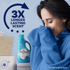 Downy Soft, 2 in 1 Soft and Fresh Liquid Fabric Softener, Clean Breeze, 111 fl oz, 150 Loads, Fabric Conditioner Liquid provides softness and freshness for fabrics