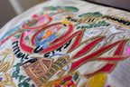 Catstudio Roma Embroidered Decorative Throw Pillow