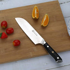 Qin Dynasty Series Santoku knife Pro Kitchen Knife 6.8 Inch Chef's knife High Carbon Damascus Steel Sharp paring knife with Ergonomic Handle
