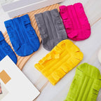 Zubebe 6 Pcs Duster Refill Reusable Fleece Duster Refills Feather Flat Dusters Multi Surface Washable Cleaning Pads Tools for Home, Blinds, Car, Pet, Furniture, Fans (Bright Color)