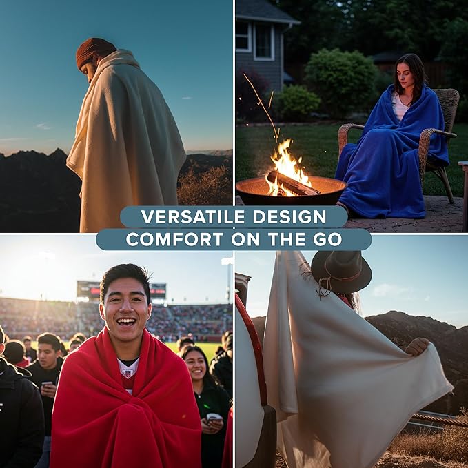 Bare Home Polar Fleece Blanket - King - Oyster - Warm & Cozy - Premium Fleece - Throw for Bed, Sofa, Camping, Travel and Cold Nights - Lightweight Blanket (King, Oyster)