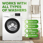 Heavy Duty Washing Machine Cleaner and Descaler - Deep Cleaning Tablets For Front Load or Top Load Washer (12 XL Tablets - One Year Supply)
