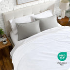 Bare Home Textured Fleece Blanket - Throw/Travel - Ultra-Soft Lightweight for Bed, Sofa, and Couch - Luxury Microplush - Cozy Warm Blanket (Throw/Travel, Chevron White)