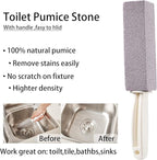 Honoson Pumice Stones for Cleaning with Handle Pumice Sticks for Removing Toilet Bowl Ring, Bath, Household, Kitchen(10 Packs)