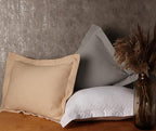 Threadmill Luxury Cotton Blankets for Queen Size Bed | All-Season 100% Cotton Queen Size Blanket | Aster Jacquard Cozy Lightweight, Soft Breathable Coverlet fits Full Size Bed, 90x92 | White