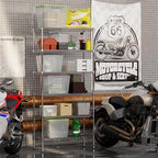 14" Deep x 36" Wide x 74" Height Wire Shelving Kit | 6-Tier | NSF Commercial Storage Rack Unit