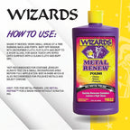 Wizards Metal Polish Cream Metal Renew - Cleans, Shines and Protects All Metals - Cream Fast-Cut Polish and Stainless Steel Cleaner - High Gloss Metal Polish - 32 oz