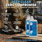 Laundry Detergent 62 Load/37.7 FlOz (2-Pack). 'Fresh Air' Liquid Laundry Detergent for Sensitive Skin. 'ProvenSafe' Laundry Soap Washing Detergent w/Odor & Stain Remover for Activewear & All Fabrics