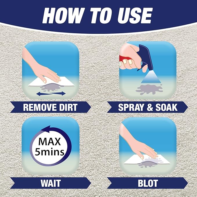 Resolve Ultra Pet Odor and Stain Remover Spray, Carpet Cleaner, 32oz (Pack of 2)