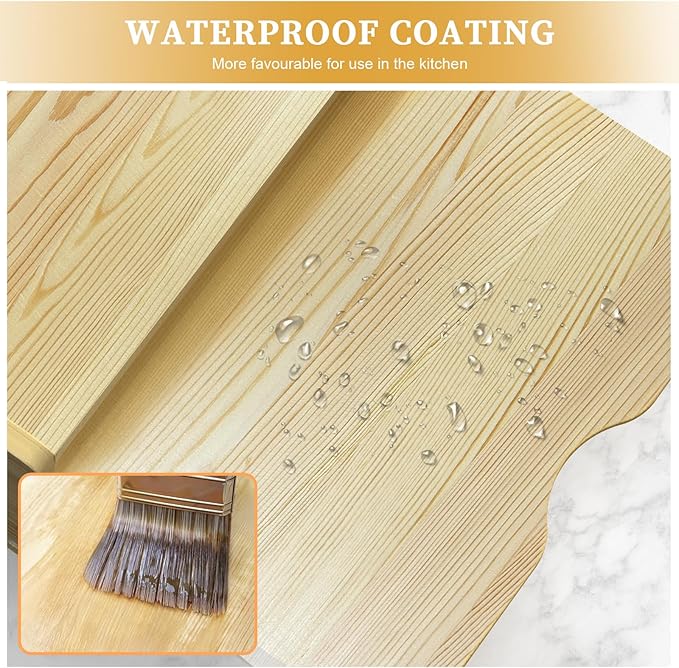 7 Tier Wooden Cabinet Tray Dividers,Kitchen Cabinet Tray Divider for Pans, Storing pans, Baking trays, Cutting Board
