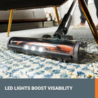 WORX 20V Cordless Stick Vacuum, Powerful Cordless Vacuum Cleaner 25Kpa High Suction for Pet Hair, Lightweight Handheld Vacuum Cleans Floors Carpet Car – Battery & Charger Included