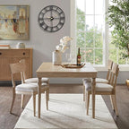 Vantic 24 Inch Large Wall Clock, Roman Numeral Metal Oversized Wall Clocks for Living Room Decor, Bedroom and Kitchen, Completely Silent, Non Ticking, Battery Operated