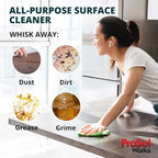 All Purpose Cleaner Cleaning Spray 16 oz - Multi Surface Cleaner Use to Clean Counters, Wood, Stone, Tile, Fabric, Tub & Appliances Revealing Natural Shine & Refreshing Scent