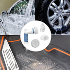 Electric Spin Scrubber, IEZFIX Electric Cleaning Brush Bathroom Shower Scrubbing Cleaner Brush Power Scrubber Cordless with 4 Replaceable Brush Heads for Bathtub, Tile, Floor, Toilet, Kitchen - Blue