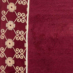 Zahari Home Elegant Rose Classic Bathroom Rug Modern Bath Rug Luxury Contemporary Decor Beautiful Shower Mat Unique Design Stylish Bathroom Runner Rug Bath Shower Tub Décor