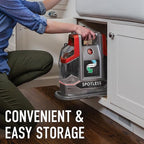 Hoover Spotless Portable Carpet + Upholstery Spot Cleaner Machine, Lightweight Shampooer Machine, Pet Stain Remover, Car and Auto Detailer, Pair with Hoover Carpet Cleaner Solution