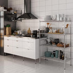 18" Deep x 36" Wide x 54" Height Wire Shelving Kit | 4-Tier | NSF Commercial Storage Rack Unit