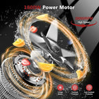 1800W Smoothie Blender and Grinder Combo 70OZ Large Capacity Countertop Blenders for Kitchen High Speed Blender for Smoothies Ice Crushing Frozen Drinks Puree (Dark Red)