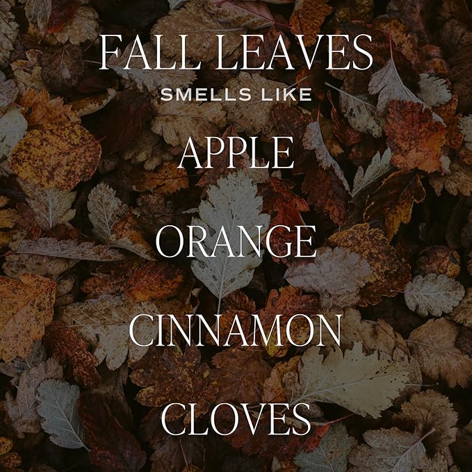 Sweet Water Decor Fall Candle - Apple, Cinnamon & Orange Scented Candles for Home - Long Lasting Candles 40 Hour Burn Time Soy Candle Wax - Perfect Candle Gift for Autumn - 9oz Patterned Jar Candles