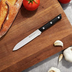 HENCKELS Dynamic Razor-Sharp 5-inch Utility Knife, Tomato Knife, German Engineered Informed by 100+ Years of Mastery