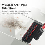uwant 8-in-1 Cordless Vacuum Cleaner with 50min Runtime 35Kpa Powerful Suction Vacuum Cleaners for Home Anti-Tangle Stick Vacuum for Pet Hair Carpet Hard Floors