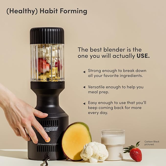 Beast Mega 1200 | Premium Countertop Blender | Smoothies, Shakes, Sauces, Dips, Soups | Blends Ice and Frozen Fruit | Includes Extra Lids and Straw System | 1200W | (Sage, 120V)