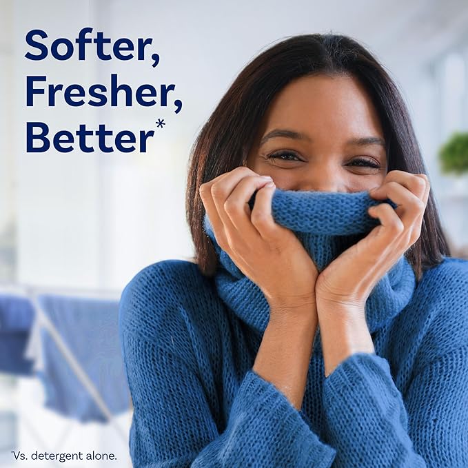 Downy Soft, 2 in 1 Soft and Fresh Liquid Fabric Softener, Clean Breeze, 111 fl oz, 150 Loads, Fabric Conditioner Liquid provides softness and freshness for fabrics
