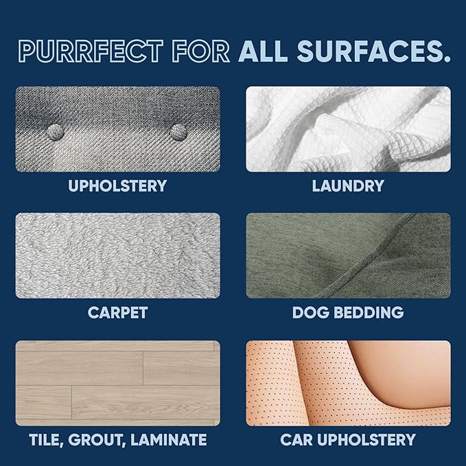 Cat Stain and Odor Remover| Enzyme Urine Odor Neutralizer - Stain Remover for Carpet, Litter Boxes, Bedding, and Laundry [160 Fl Oz Bundle]