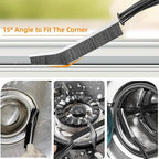 3Pcs Hard-bristled Crevice Cleaning Brush, Multifunctional Thin Gap Scrub Brush, Bathroom Cleaner Tools for Household Use, Kitchen, Window, Toilet, Grout, Faucets, Car