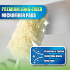 40 Count Disposable Microfiber Duster Refills for Swiffer - 360° Heavy Duty Refills (Handle Not Included)