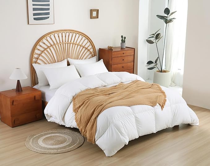 100% Cotton Muslin Throw Blanket for Bed, Couch, Small, Decorative, Soft, Pre-Washed, Breathable and Lightweight Gauze Blanket with Tassels, Suitable for All Seasons, Sand, 50"x60"