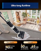 Tineco Floor ONE Switch S6 Stretch Wet Dry Vacuum Cleaner, Multi-Function, 180° Lay-Flat, Anti-Tangle Design, Self-Cleaning, 65Min Runtime, Dual-Edge Cleaning, Whole-House Cleaning Floor Cleaner