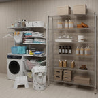 14" Deep x 54" Wide x 74" Height Wire Shelving Kit | 6-Tier | NSF Commercial Storage Rack Unit