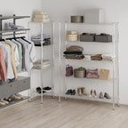 14" Deep x 54" Wide x 74" Height Wire Shelving Kit | 5-Tier | NSF Commercial Storage Rack Unit