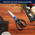 HENCKELS Graphite Razor-Sharp 13-pc Knife Set German Engineered Informed by 100+ Years of Mastery, Chefs Knife, Black/Stainless