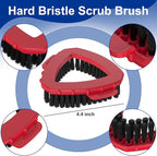 Scrubber Mop Head for O Cedar RinseClean Spin Mop 2 Tank System, Replace Head for OCedar Spin Mop Scrub Brush Head, Scrubber Head Replacement Attachment, Scrub Brush Mop Head 2 Tank, Clean Brush