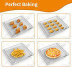 Air Fryer Oven Basket Replacement Baking Trays for Ninja Foodi DT251 DT201 Series Air Fryer Oven, Mesh Basket，Air Fryer Accessories for Ninja Foodi 10-in-1 Smart XL Air Fry Oven