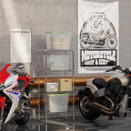 14" Deep x 24" Wide x 54" Height Wire Shelving Kit | 4-Tier | NSF Commercial Storage Rack Unit