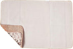 Zahari Home Sinatra Modern Bathroom Rug Classic Luxury Bath Rug Contemporary Decor Pink Bath Mat for Shower Unique Design Stylish Blush Bathroom Rug Bath Shower Tub Decor Bling Blush