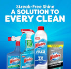 Windex Fast Shine Foam Glass Cleaner, No-Drip Aerosol Cleaning Spray, 19 oz.