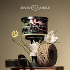 Over 50 Hours Jar Candle - 4-Wick Long-Lasting Scented Candles, 18oz Natural Soy Wax Candle for Home, Candle Gifts for Women & Men, Champagne Cassis & Honey