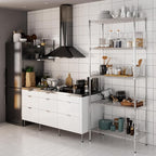 18" Deep x 36" Wide x 86" Height Wire Shelving Kit | 5-Tier | NSF Commercial Storage Rack Unit