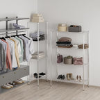 18" Deep x 42" Wide x 64" Height Wire Shelving Kit | 4-Tier | NSF Commercial Storage Rack Unit