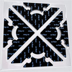 Rug Non Slip Grippers, Reusable Keep Rug Corner Down Tape Pads for Hardwood Floors, Strong Carpet Gripper for Area Rugs, No Damaging for Floor, 32Pcs